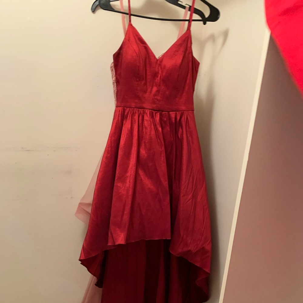 Red Homecoming dress